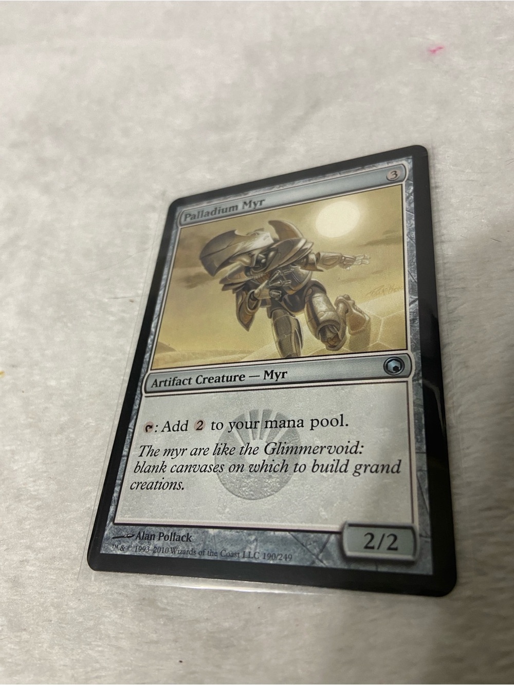 Palladium Myr #190/249 Scars of Mirrodin